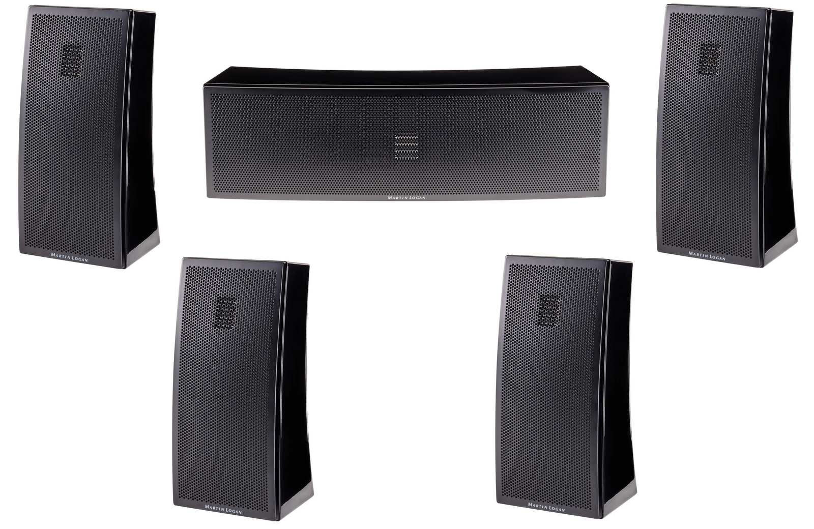 Martin Logan Motion 2i Satellite Speakers and Motion 6i Center Channel 5 Speaker Bundle Refurbished - Safe and Sound HQ