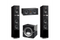 Martin Logan Motion 40i Floorstanding Speakers Pair with Motion 30i Center Channel Speaker and Dynamo 10 Powered 10" Subwoofer Bundle - Safe and Sound HQ