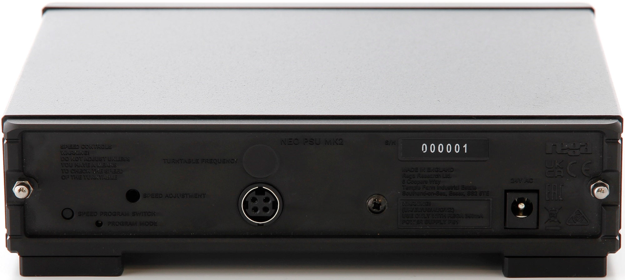 Rega Neo TT-PSU MK2 Power Supply for Select Rega Turntables - Safe and Sound HQ