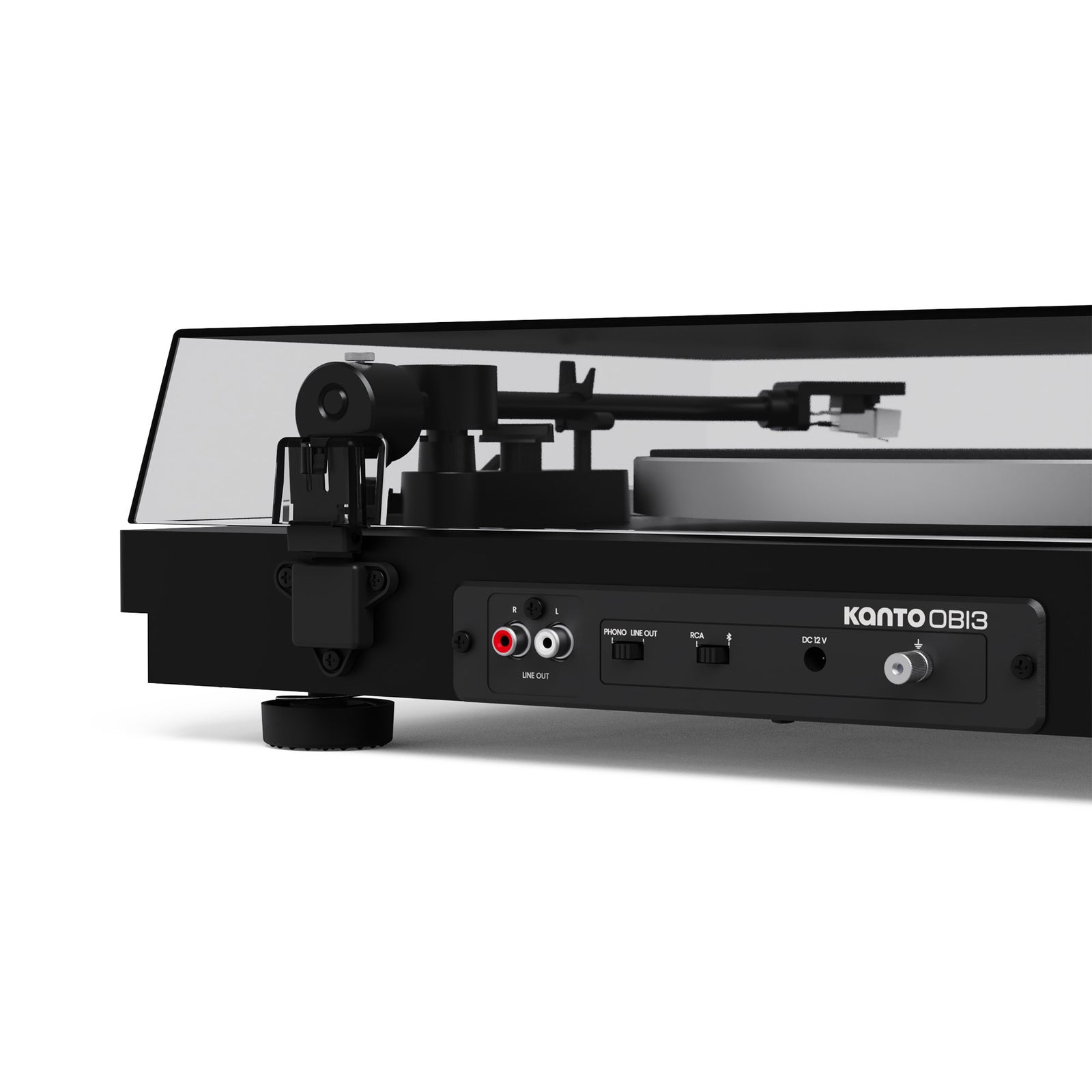 Kanto OBI3 G2 Turntable with Bluetooth 5.3, Preamp, and Pitch Control