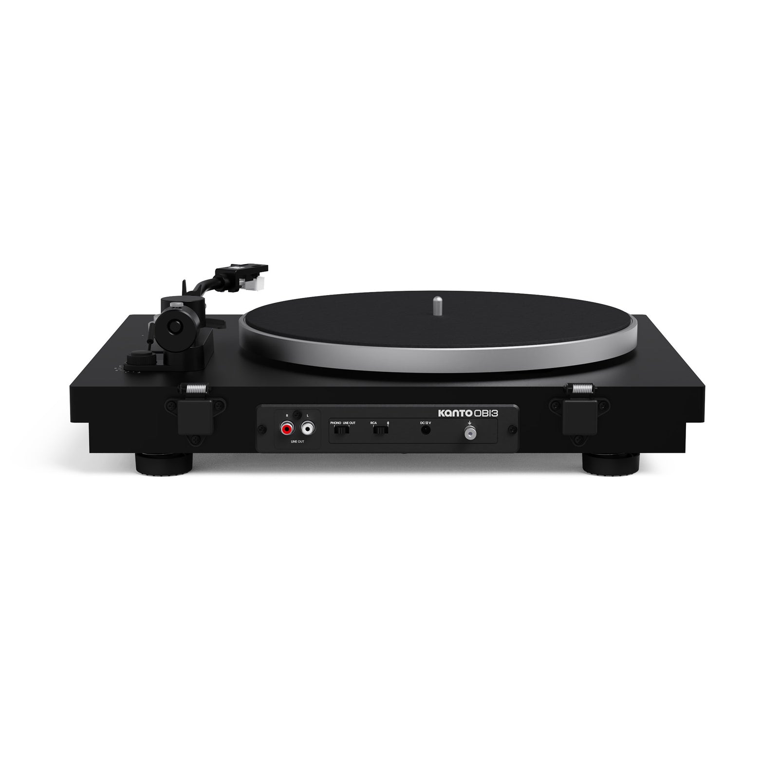 Kanto OBI3 G2 Turntable with Bluetooth 5.3, Preamp, and Pitch Control