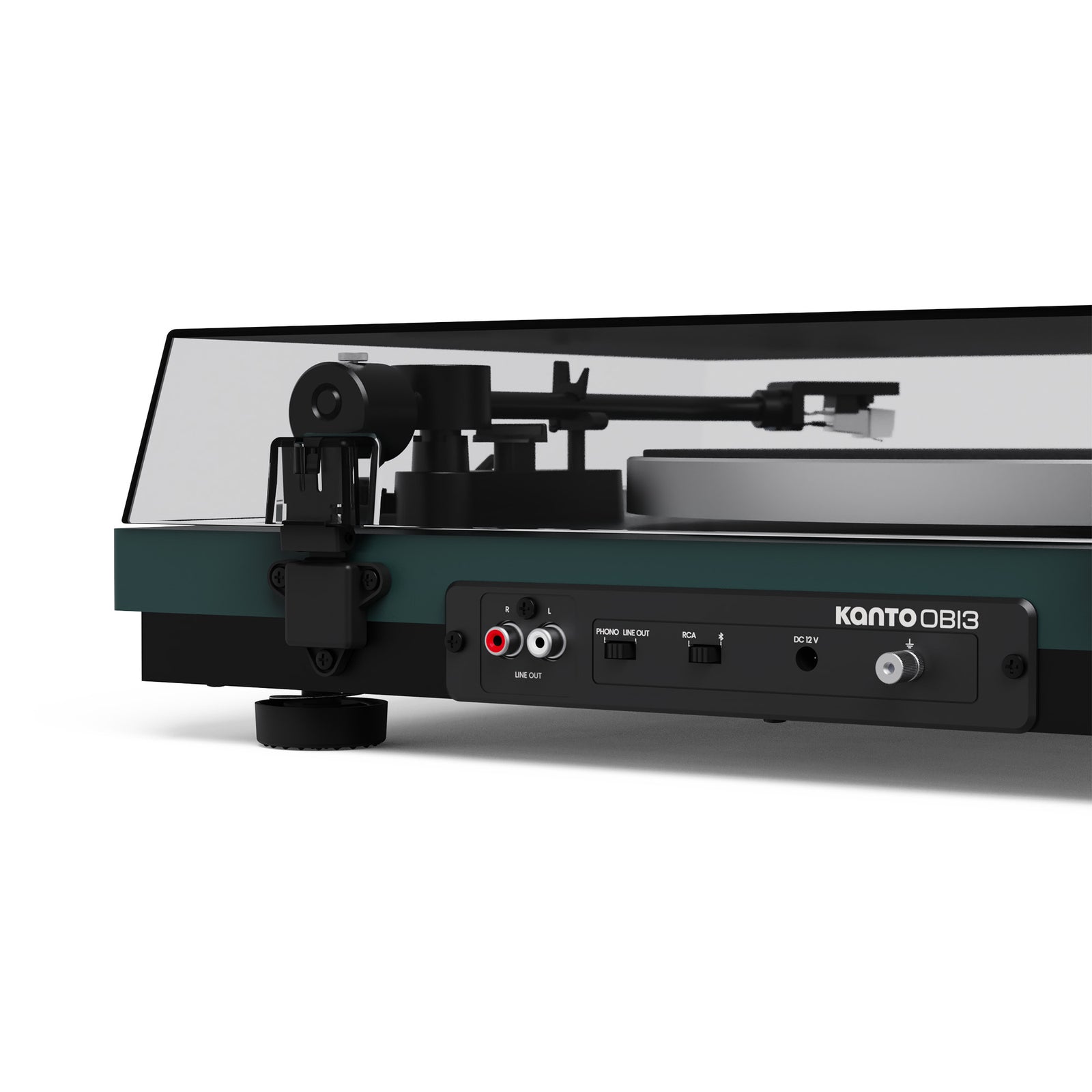 Kanto OBI3 G2 Turntable with Bluetooth 5.3, Preamp, and Pitch Control