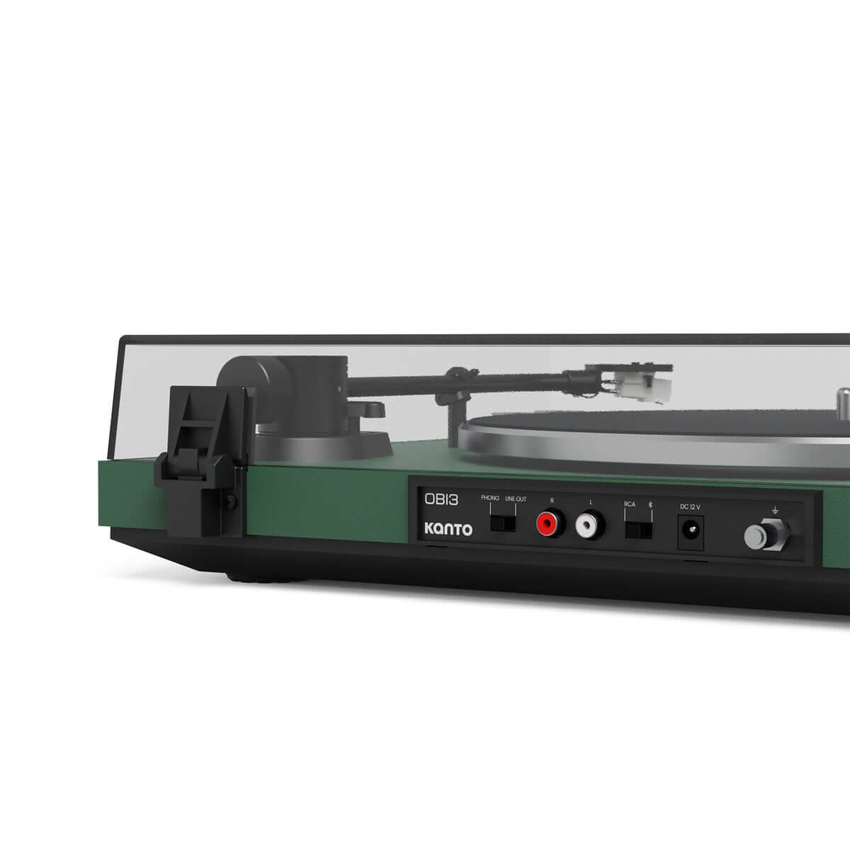 Kanto OBI3 Turntable with Built-in Phono Preamp and Bluetooth 5.3 - Safe and Sound HQ