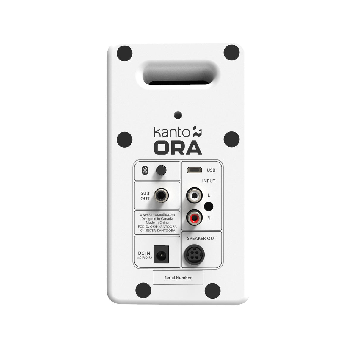 Kanto ORA Powered Bookshelf Speakers with Bluetooth (Pair)