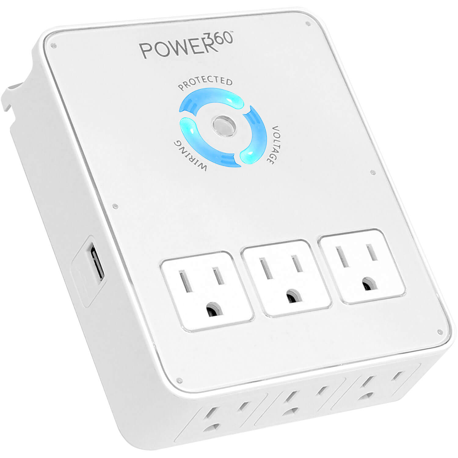 Panamax P360-DOCK Power360 6 Outlet Wall Tap/Charging Station - Safe and Sound HQ