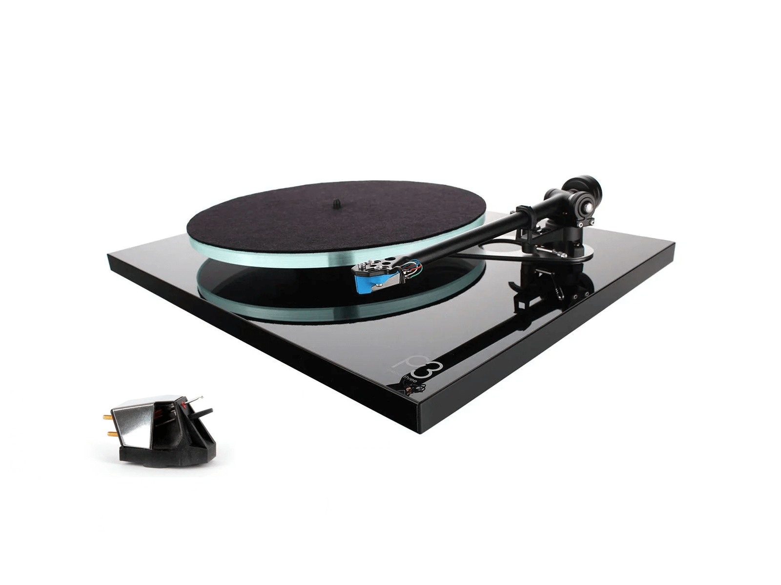 Rega Planar 3 Turntable with ND5 MM Cartridge Open Box - Safe and Sound HQ