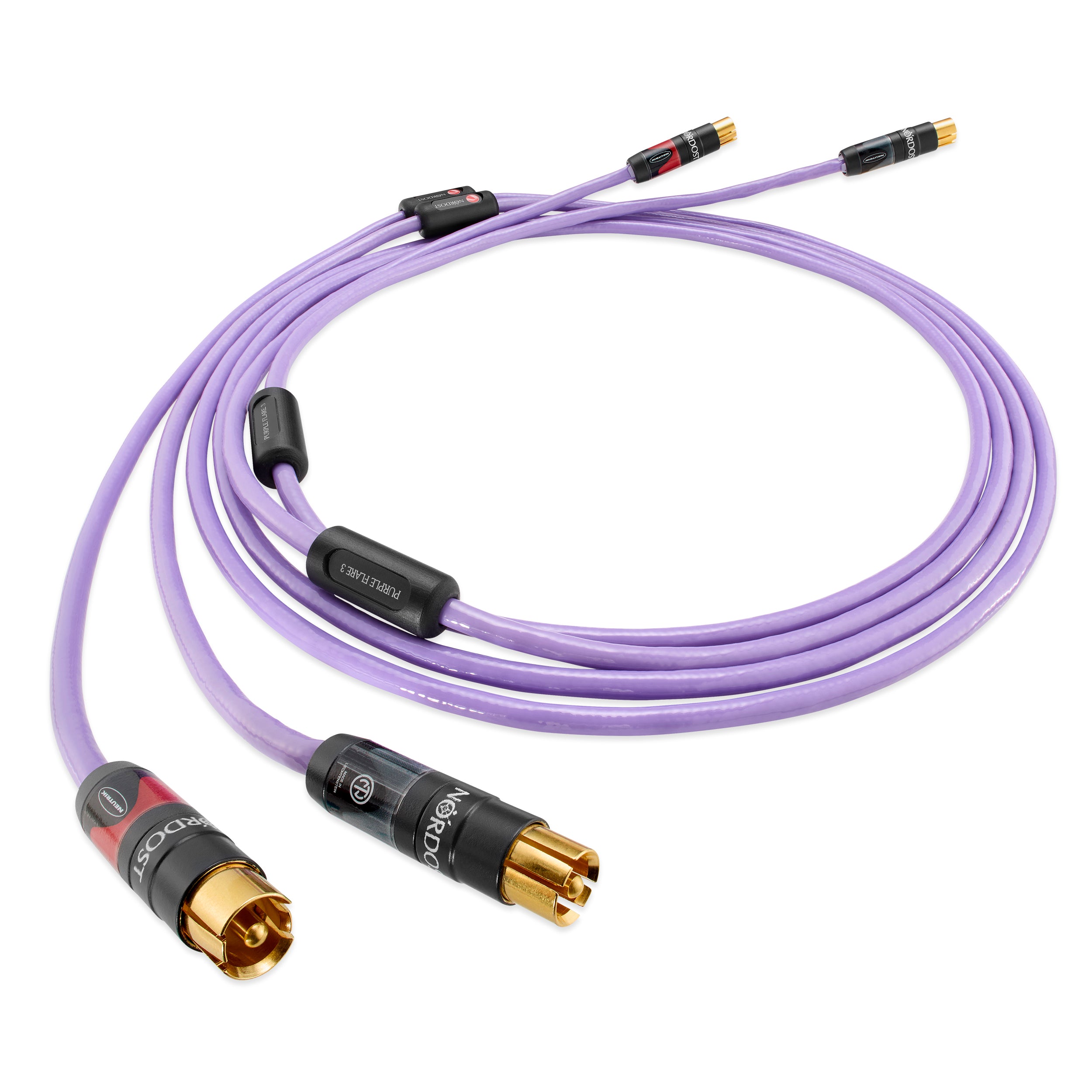 Nordost Purple Flare 3 Analog Interconnect Cable - Safe and Sound HQ