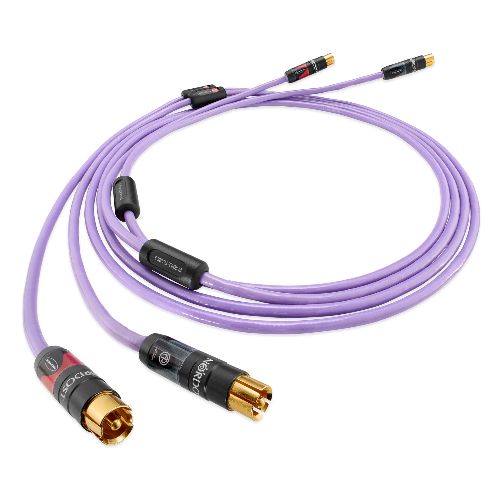 Nordost Purple Flare 3 Analog Interconnect Cable - Safe and Sound HQ