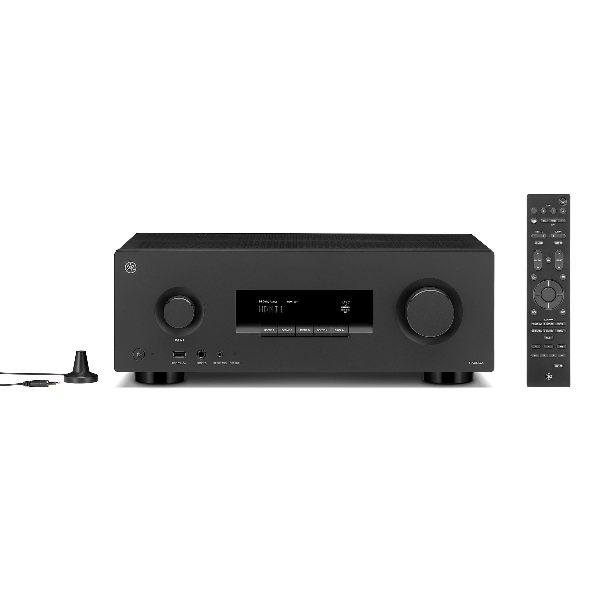 Yamaha RX500A 7.2 Channel 8K A/V Receiver with Dolby Atmos and Bluetooth Multipoint - Safe and Sound HQ
