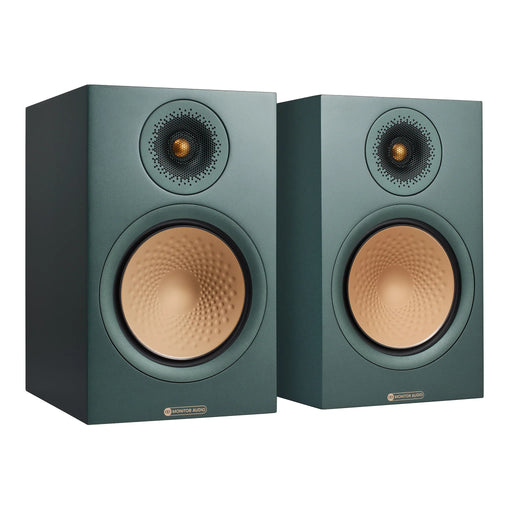 Monitor Audio Silver 100 Limited Edition 50th Anniversary Bookshelf Speakers Open Box (Pair) - Safe and Sound HQ