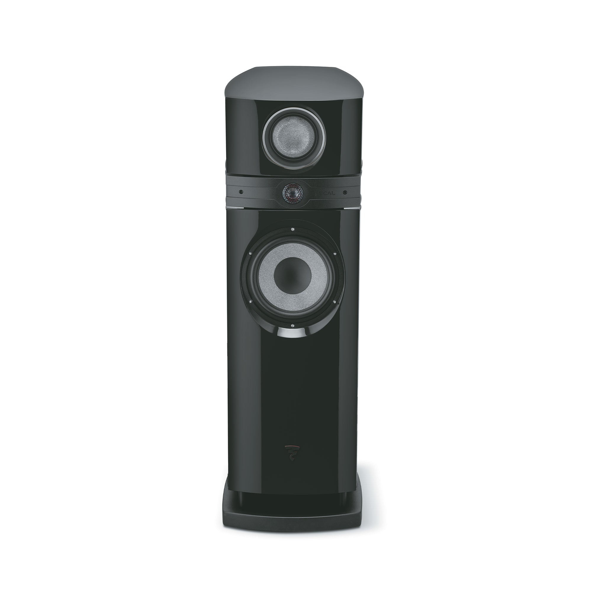 Focal Scala Utopia EVO M High-End 3-Way Floorstanding Speaker (Pair) in sleek black design