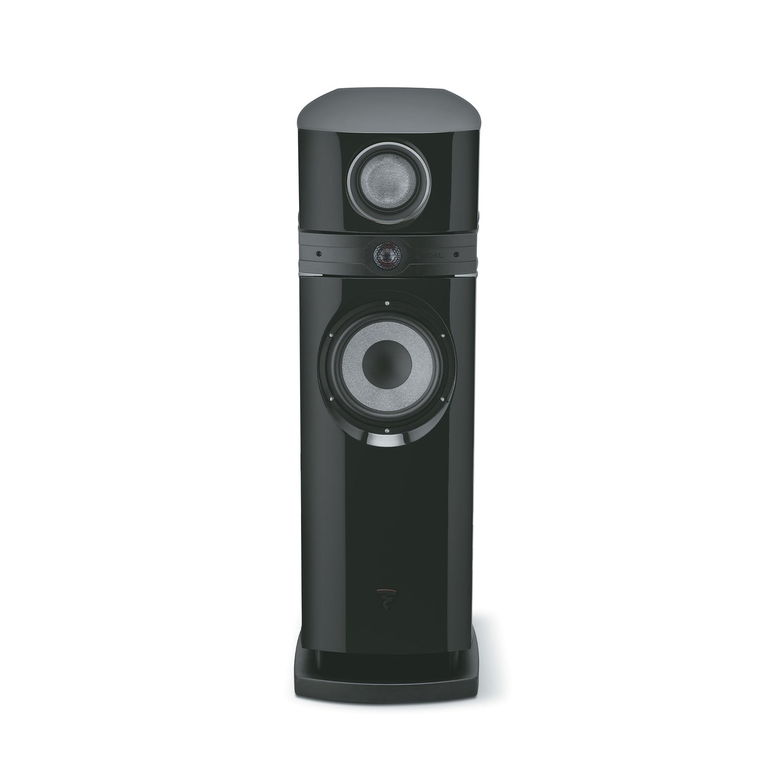 Focal Scala Utopia EVO M High-End 3-Way Floorstanding Speaker (Pair) in sleek black design
