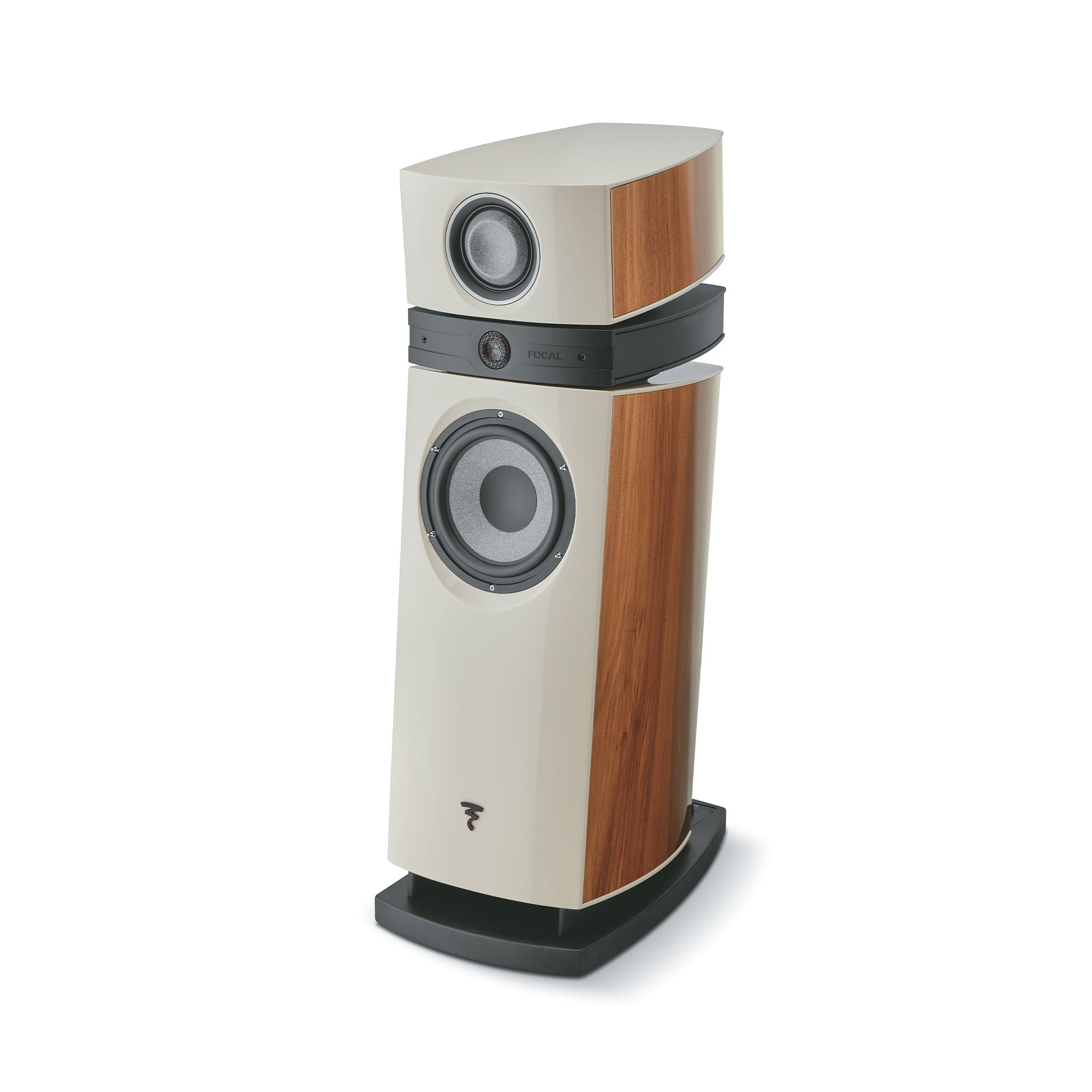 Focal Scala Utopia EVO M High-End 3-Way Floorstanding Speaker (Pair) in elegant design with premium wood finishes.