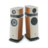 Focal Scala Utopia EVO M High-End 3-Way Floorstanding Speaker (Pair) in Natural Walnut finish, showcasing premium design and audio technology.