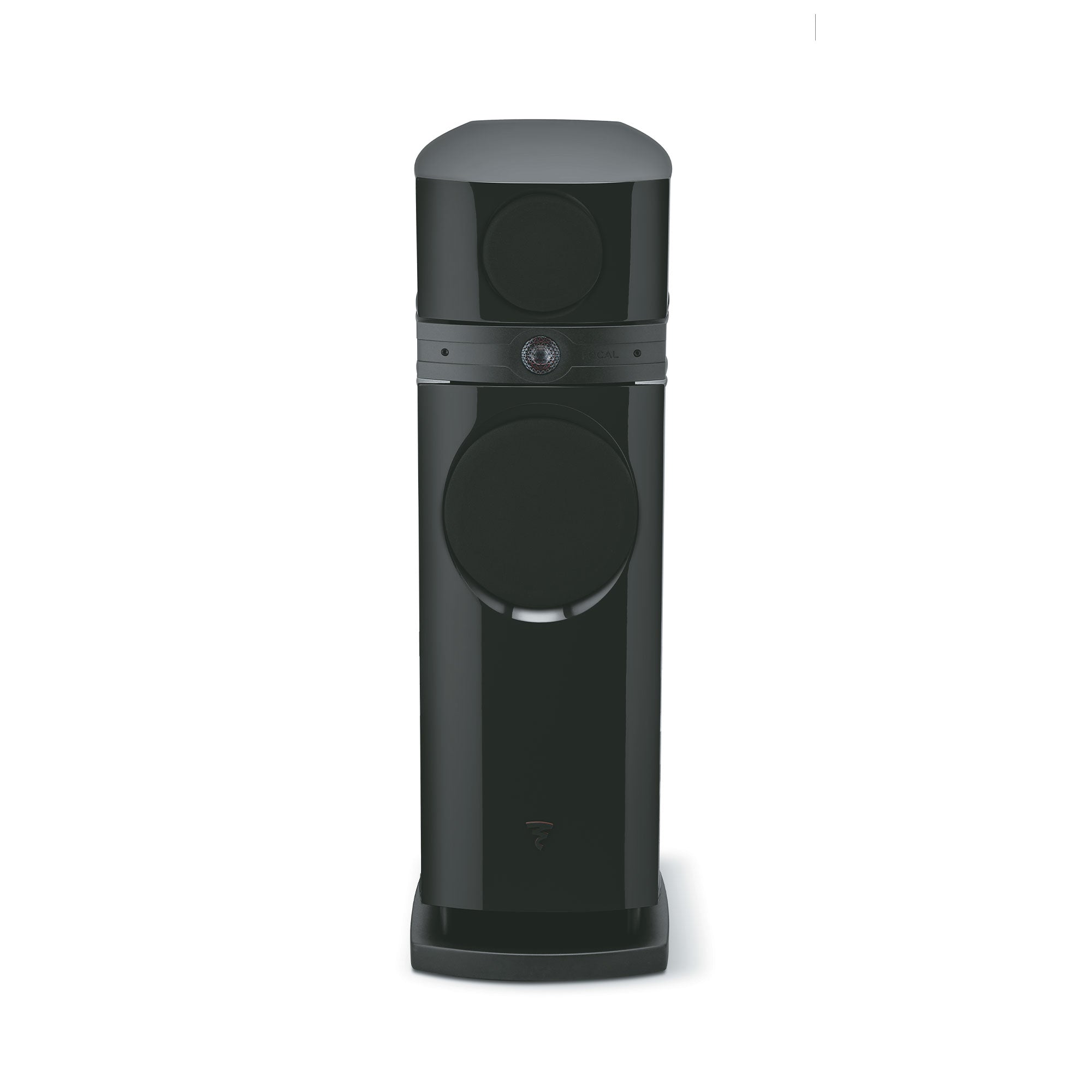 Focal Scala Utopia EVO M High-End 3-Way Floorstanding Speaker (Pair) in sleek black design.