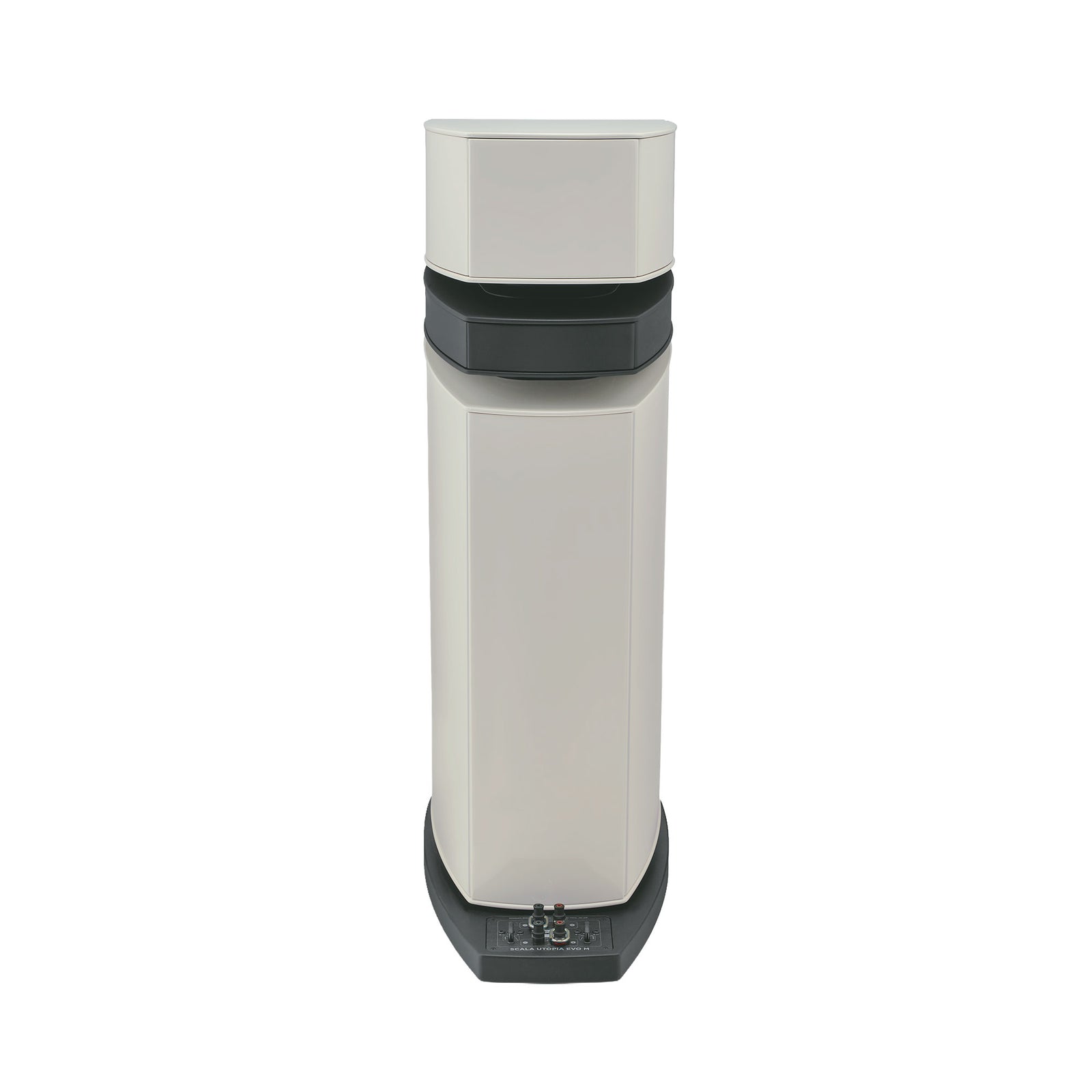 Focal Scala Utopia EVO M High-End 3-Way Floorstanding Speaker (Pair) in an elegant design with control panel.