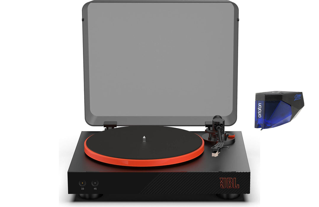 JBL Spinner BT Semi-Automatic with Pre-Mounted Cartridge, Phono Preamp, and Bluetooth