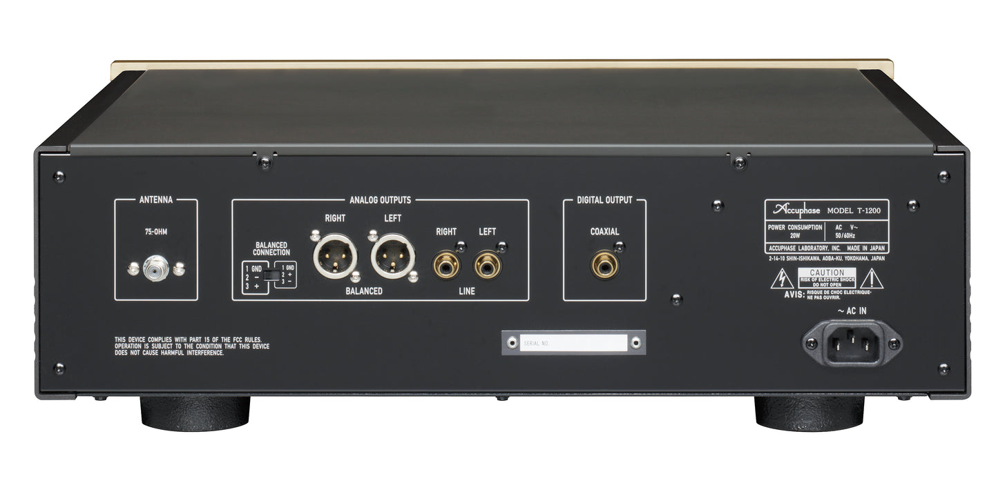 Accuphase T-1200 DDS FM Stereo Tuner - Safe and Sound HQ
