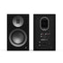 Kanto TUK G2 Powered Bookshelf Speakers with Bluetooth 5.4, Dual RCA and USB-C Inputs (Pair) rear and front view.