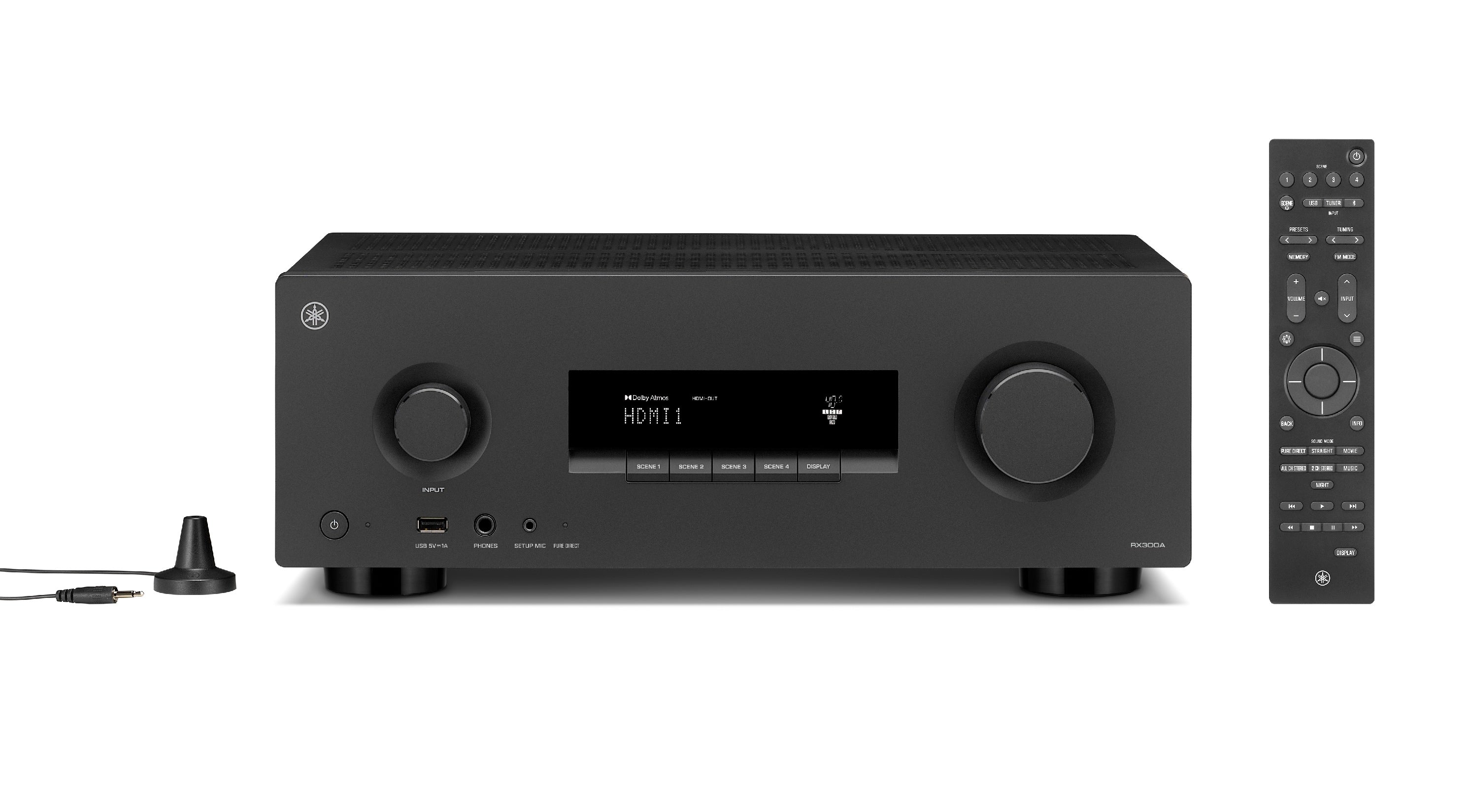 Yamaha RX300A 5.2 Channel 8K A/V Receiver with Dolby Atmos and Bluetooth Multipoint - Safe and Sound HQ