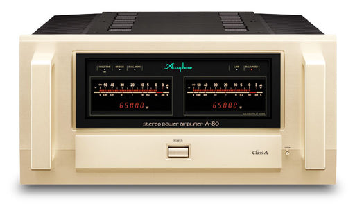 Accuphase A-80 Class A Stereo Power Amplifier - Safe and Sound HQ