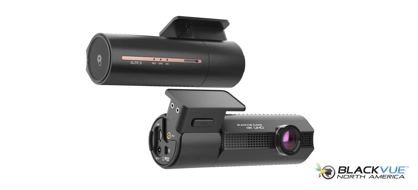 BlackVue Elite 9 2 Channel 4K Front and 2K Rear QHD Dash Cam - Safe and Sound HQ