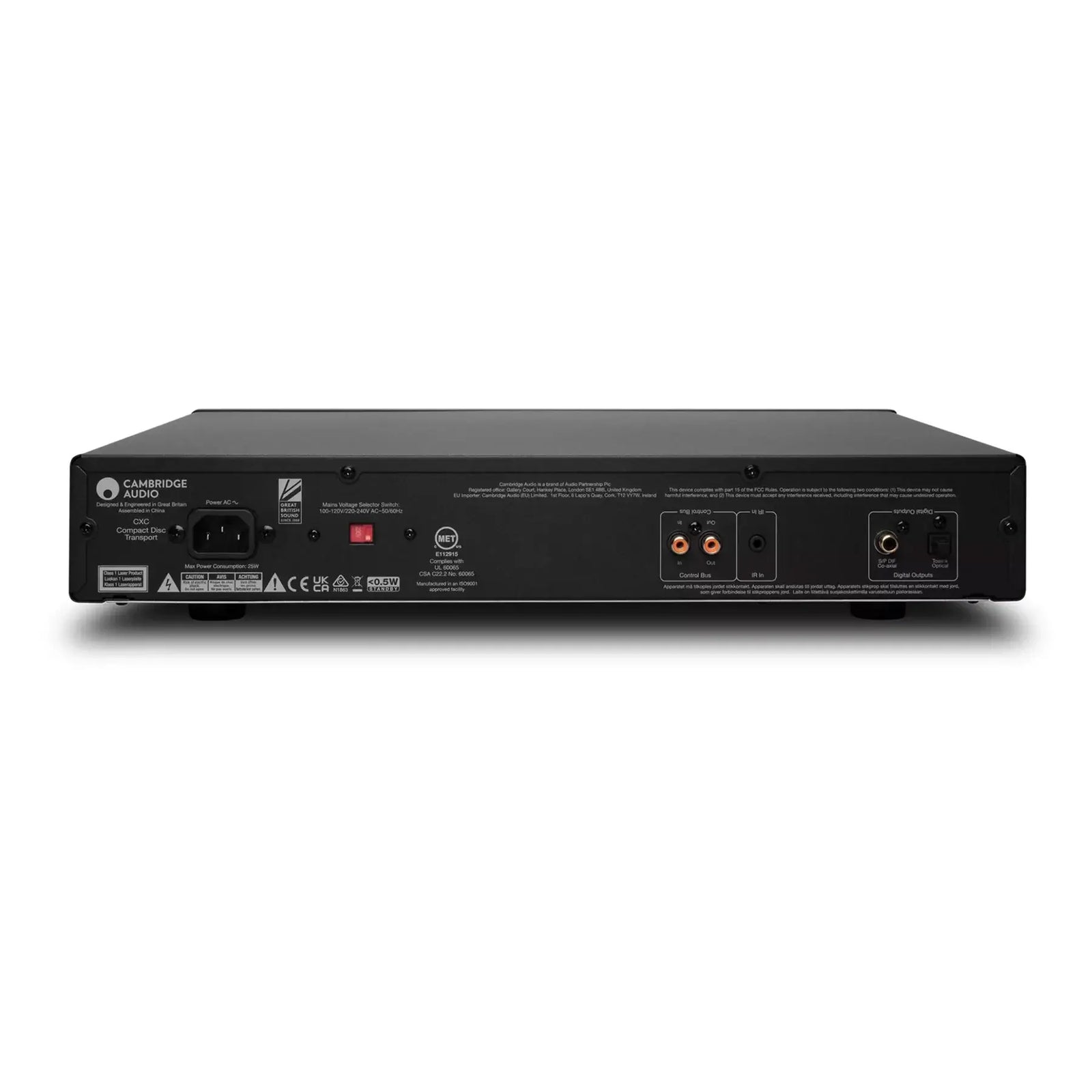 Cambridge Audio CXC V2 SE Dedicated CD Transport Limited Edition Black - Safe and Sound HQ