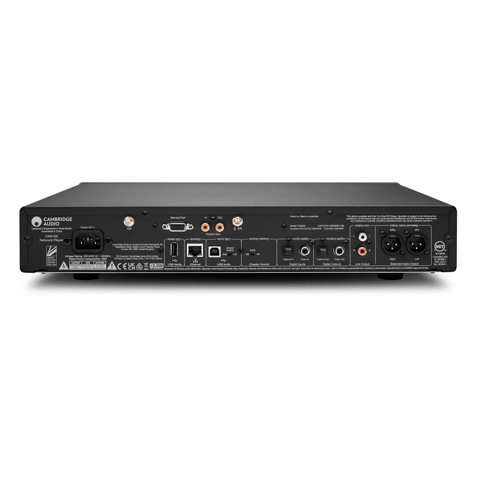 Cambridge Audio CXN100 SE Network Player Limited Edition Black - Safe and Sound HQ