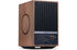 Cambridge Audio L/R X Powered Bookshelf Speakers with Built-in DAC, Wi-Fi, and Bluetooth (Pair) back view showing ports.