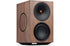 Cambridge Audio L/R X Powered Bookshelf Speakers with Built-in DAC, Wi-Fi, and Bluetooth (Pair) in walnut finish.