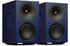 Cambridge Audio L/R X Powered Bookshelf Speakers with Built-in DAC, Wi-Fi, and Bluetooth (Pair) in blue color.