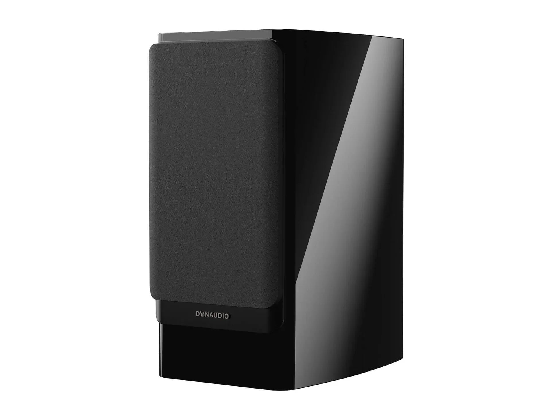 Dynaudio Contour 20 Dark Star Black Edition Bookshelf Monitor Speaker (Pair) side view with black finish.