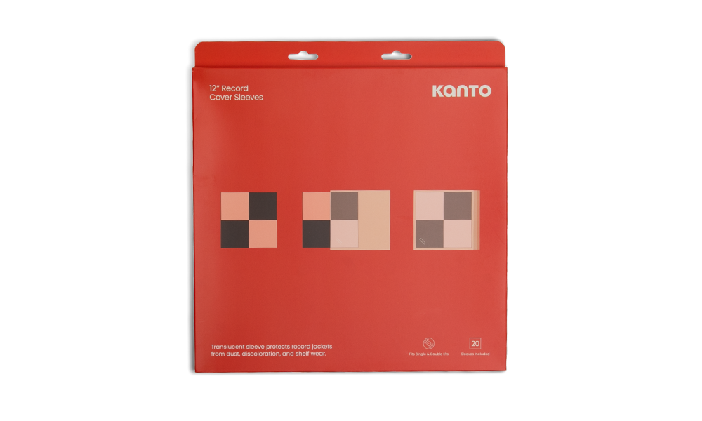 Kanto TT-CS20 Translucent Outer Cover Sleeves for 12