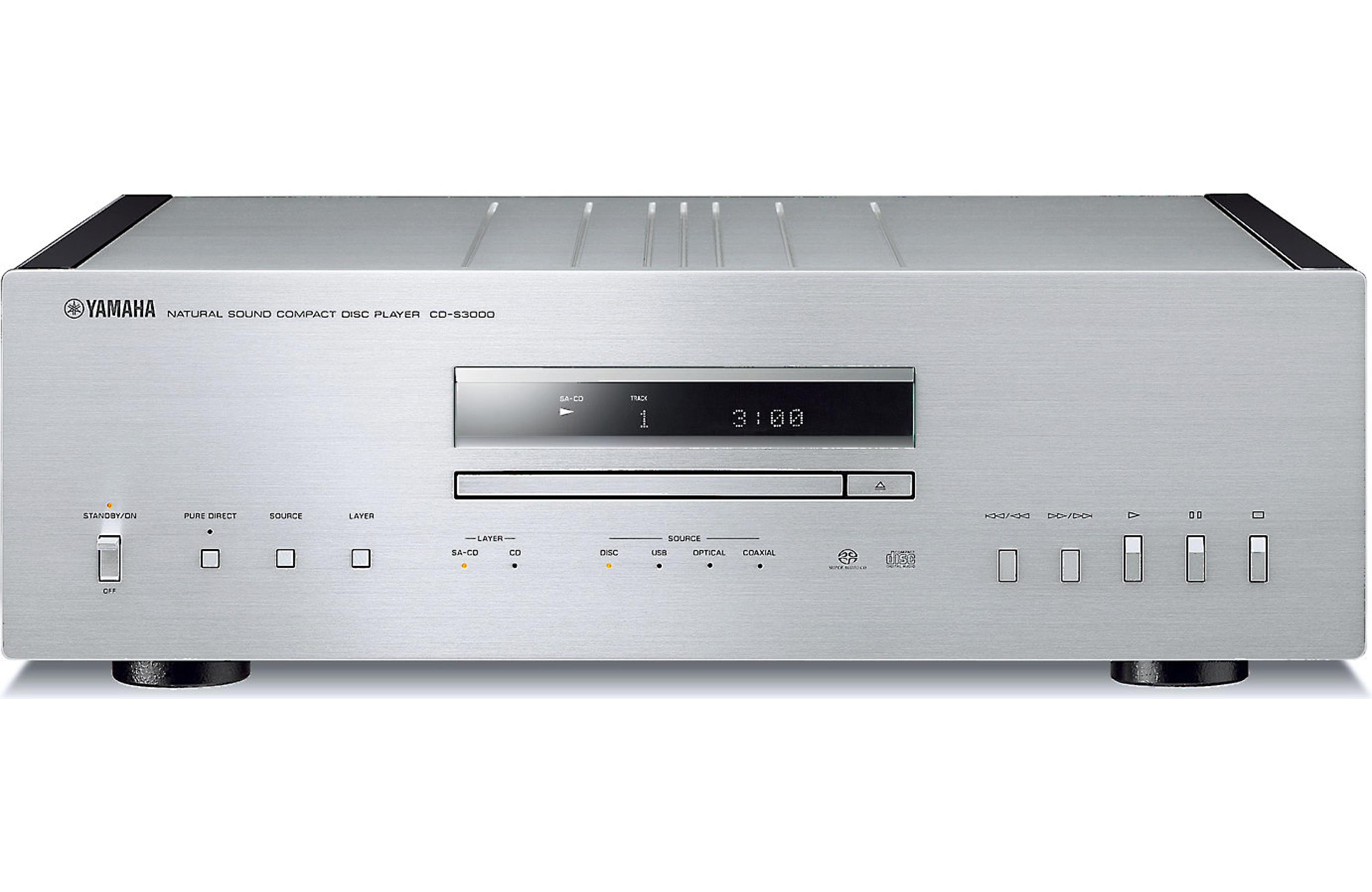 Yamaha CD-S3000 Natural Sound Super Audio CD Player with DAC - Safe and Sound HQ