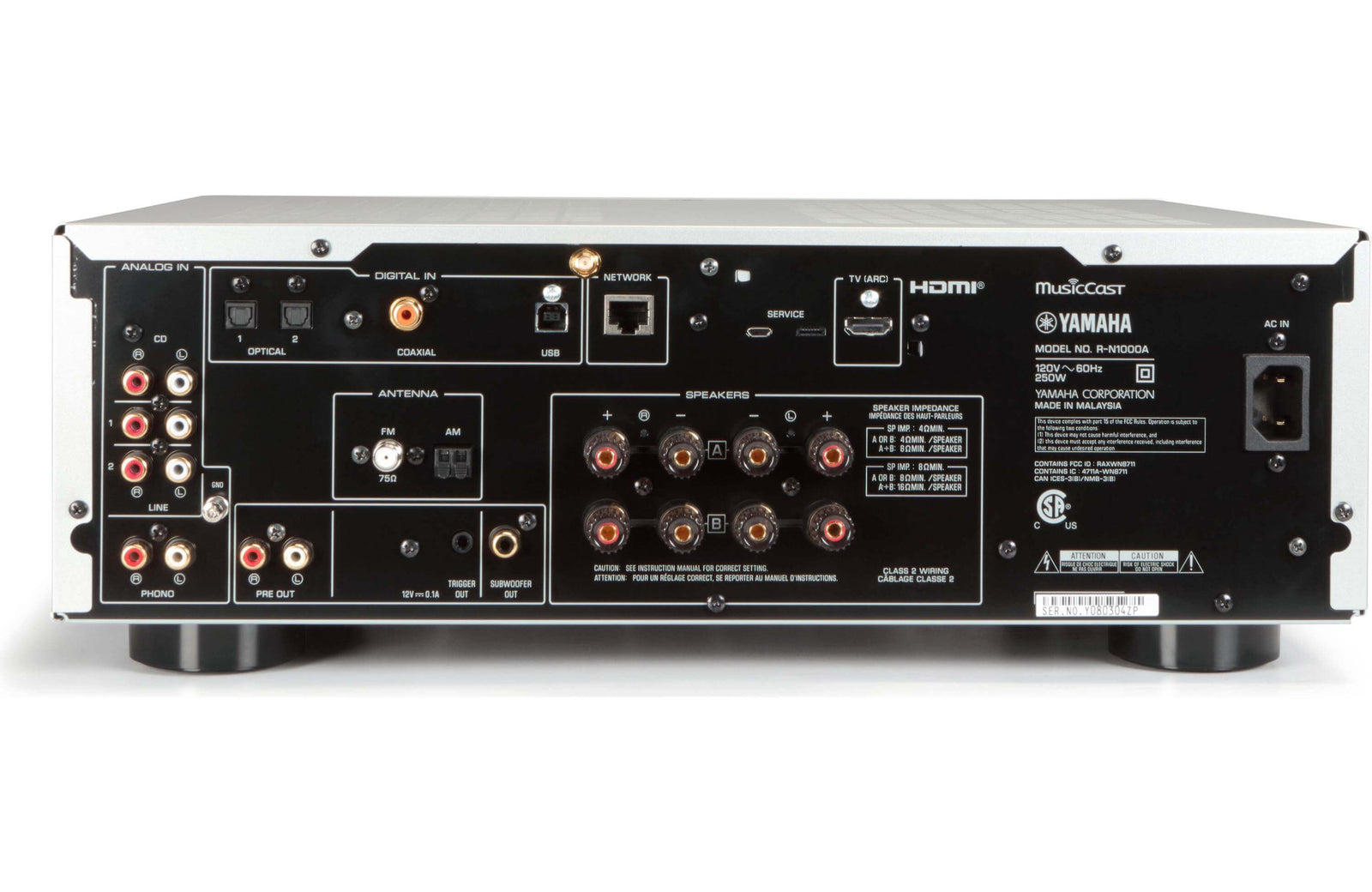 Yamaha R-N1000A Stereo Network A/V Receiver Customer Return - Safe and Sound HQ