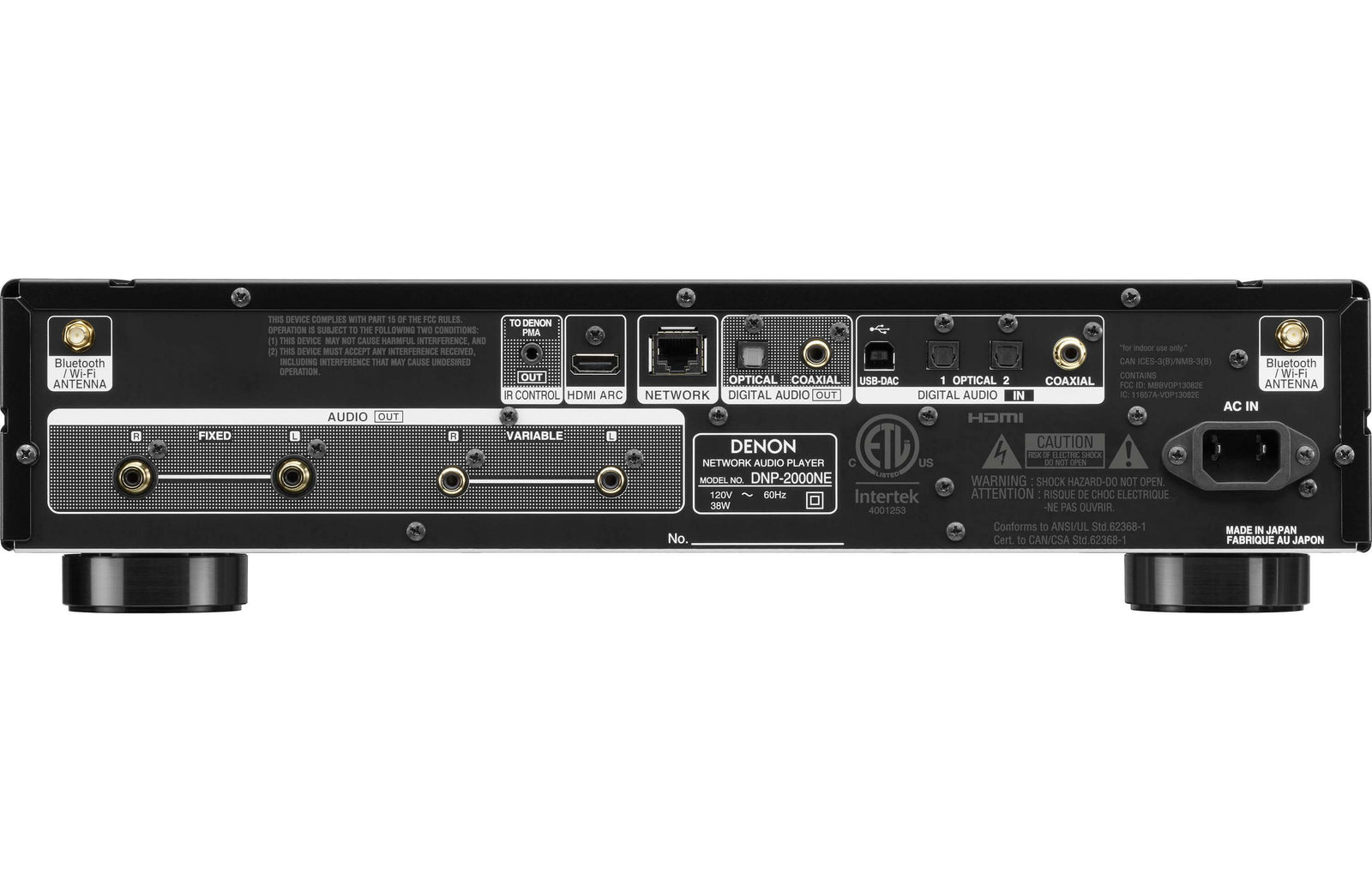 Denon DNP-2000NE High-Resolution Audio Streamer with HEOS Built-in - Safe and Sound HQ