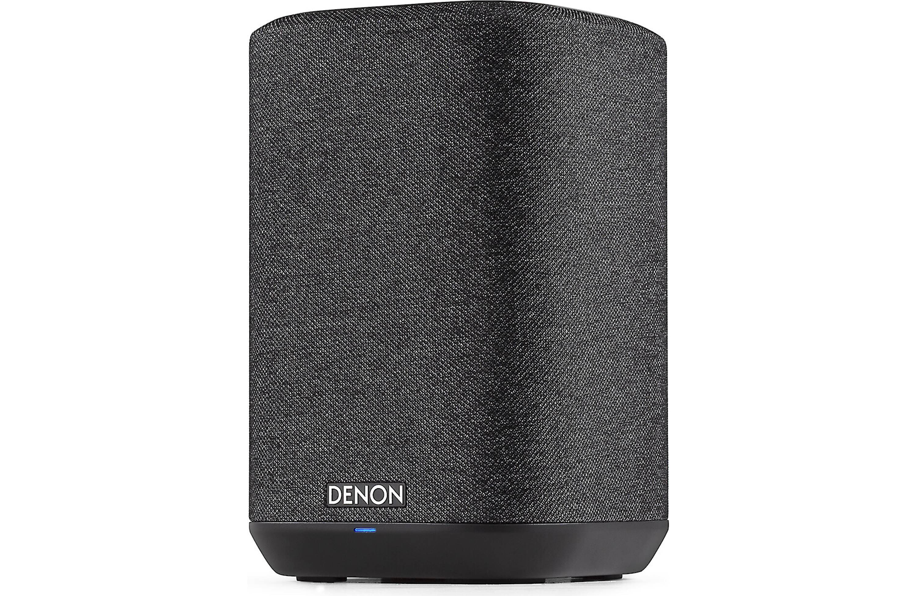 Denon Home 150 Wireless Speaker (Each) in a sleek gray design for exceptional wireless sound quality.