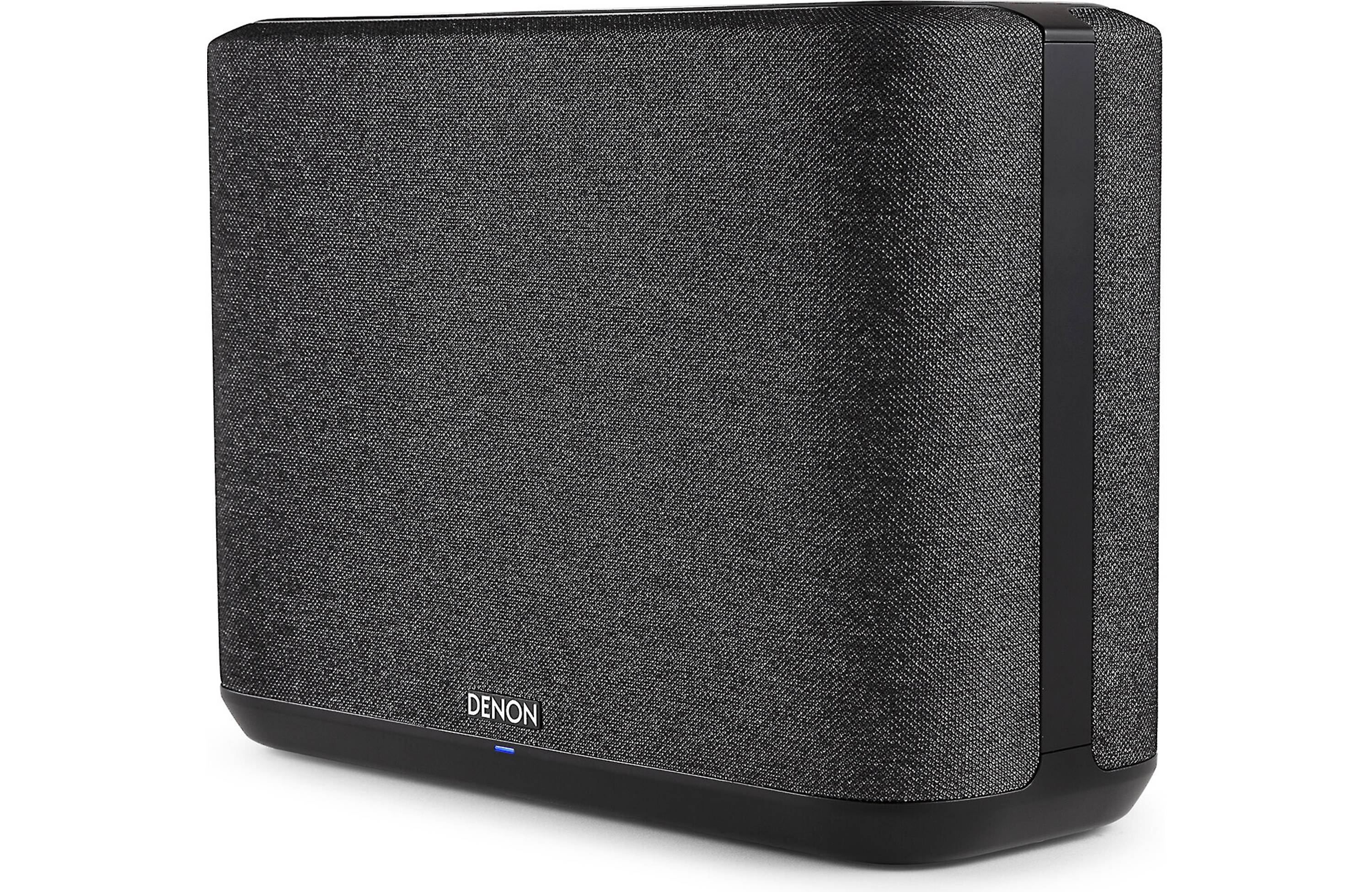 Denon Home 250 Wireless Speaker (Each) in sleek black fabric design for exceptional wireless sound.