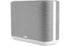 Denon Home 250 Wireless Speaker (Each) in gray fabric design showcasing its sleek and modern aesthetics.