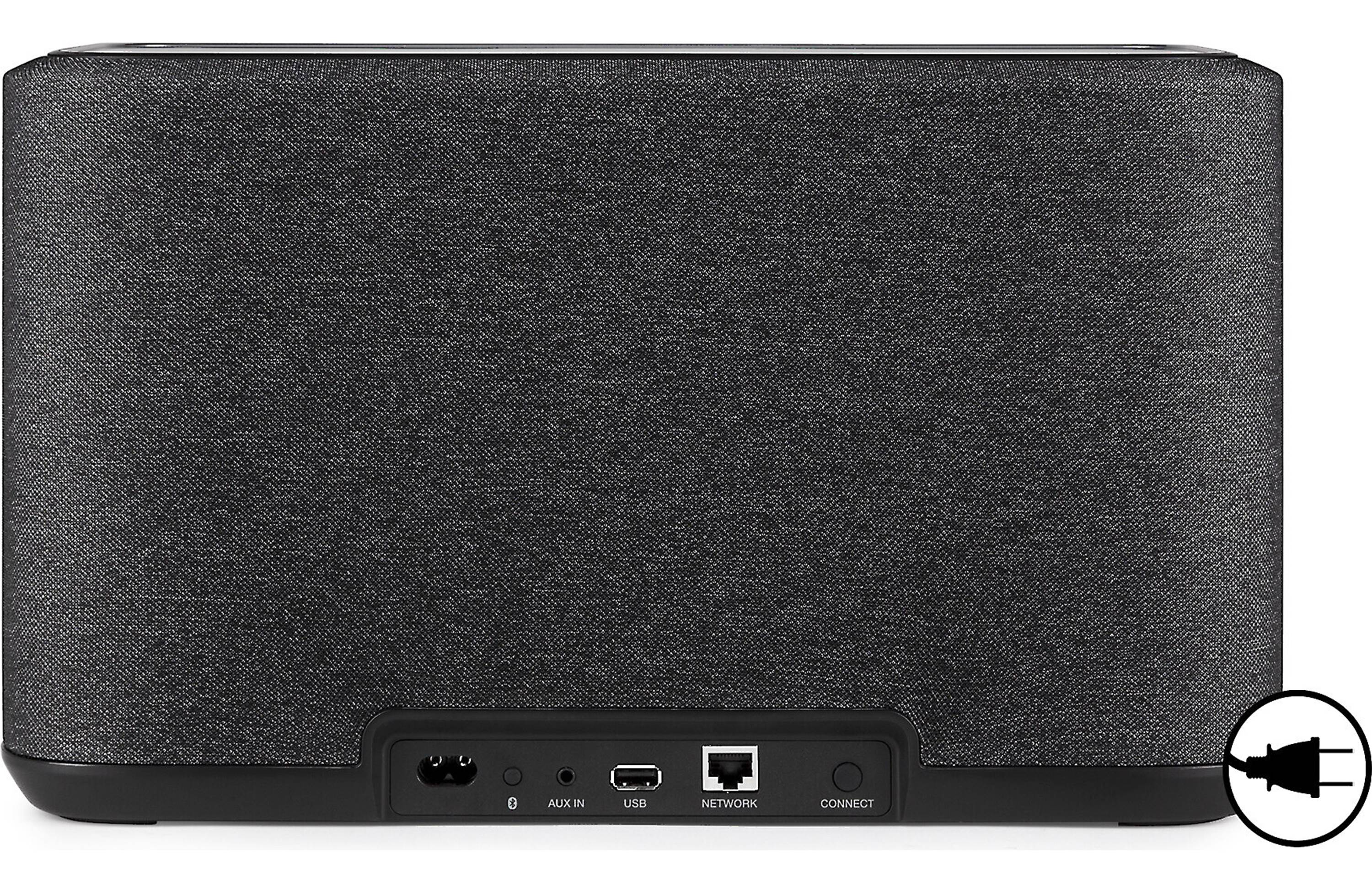 Denon Home 350 Wireless Speaker (Each) back view showing connections and sleek design.