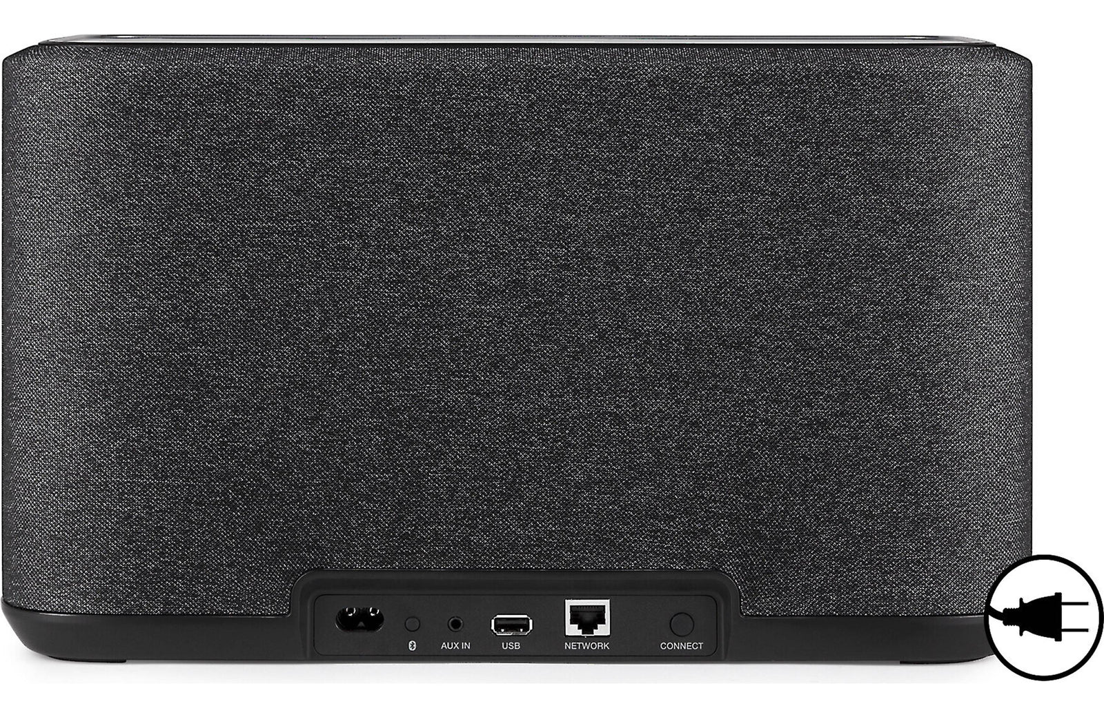 Denon Home 350 Wireless Speaker (Each) back view showing connections and sleek design.