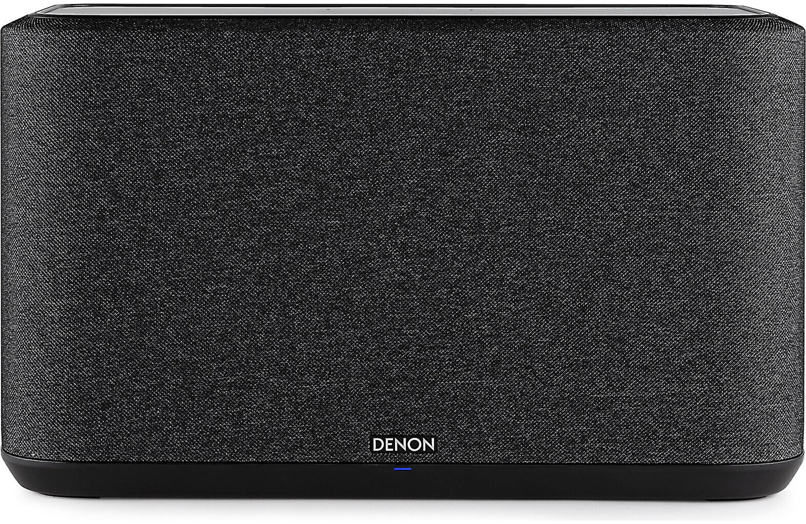 Denon Home 350 Wireless Speaker (Each) front view featuring a sleek design and fabric finish.