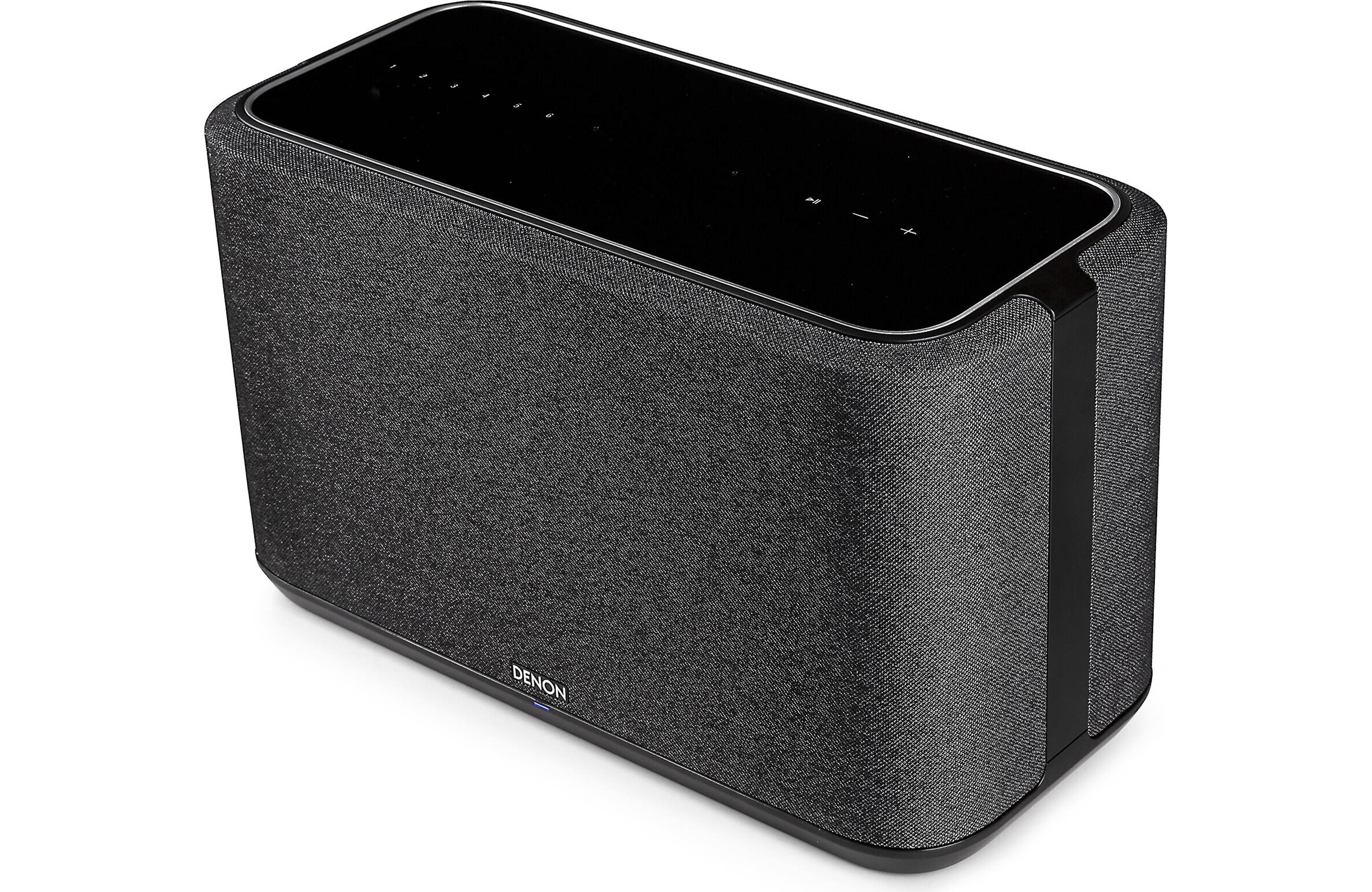 Denon Home 350 Wireless Speaker (Each) in stylish gray with exceptional sound quality and wireless capabilities.
