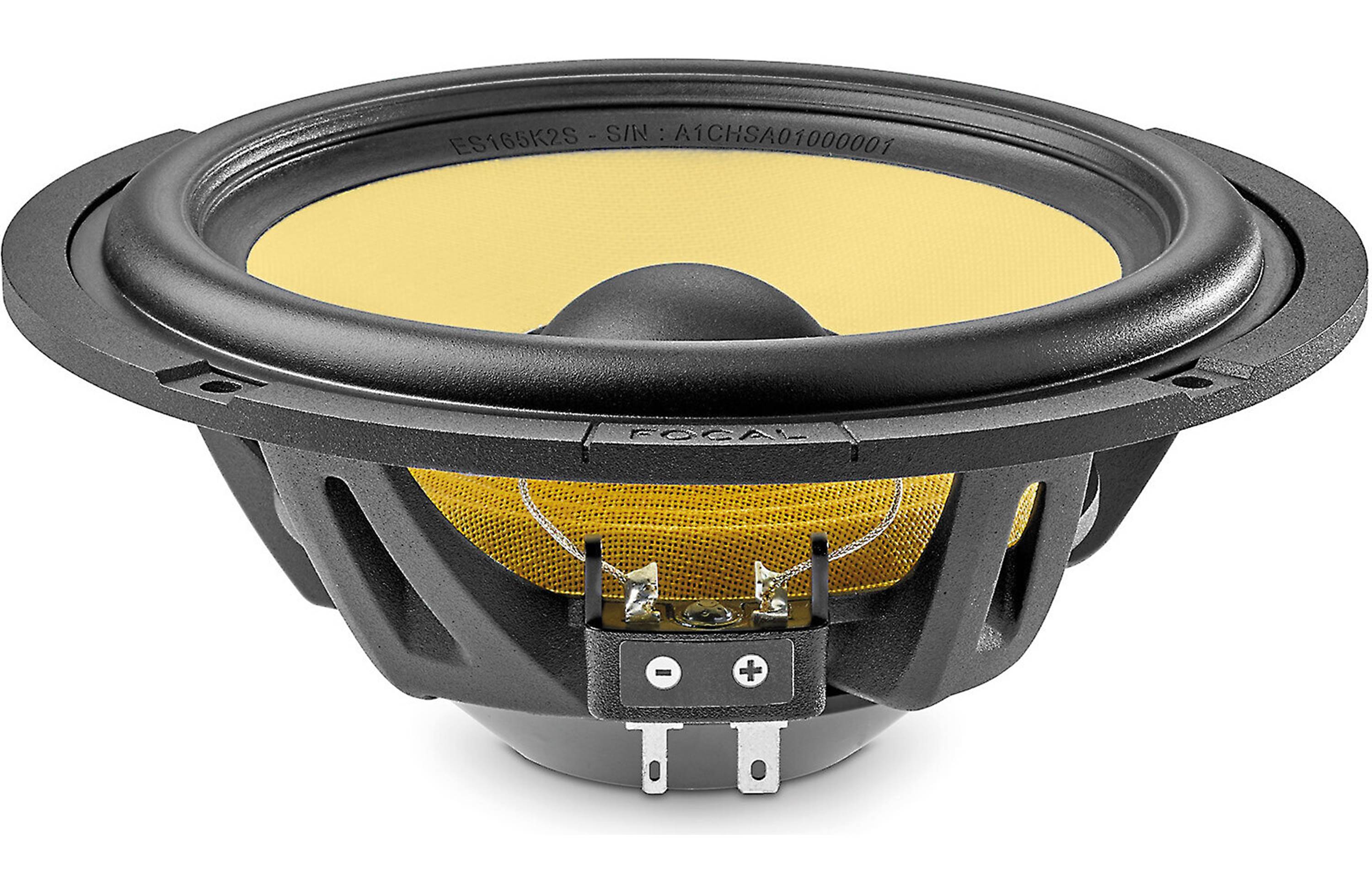 Focal ES 165 K2S K2 Power Shallow 6.5" 2-Way Component Speaker (Pair) - Safe and Sound HQ