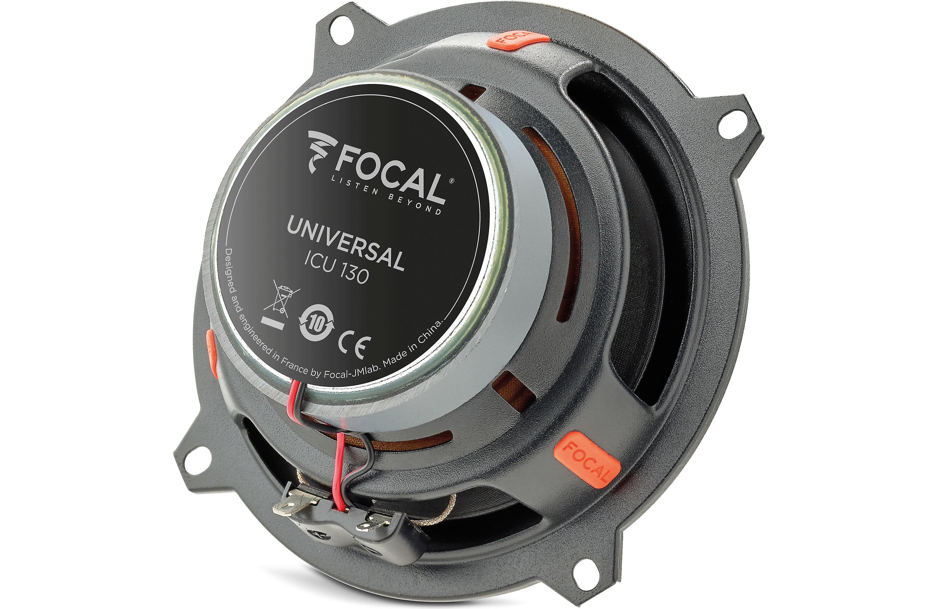 Focal ICU 130 Universal Integration 5.25" Coaxial Speaker System (Pair) - Safe and Sound HQ