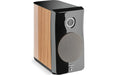 Focal Kanta No1 2-Way Bookshelf Loudspeaker Walnut High Gloss Body Gloss Black Front (Pair) - Safe and Sound HQ