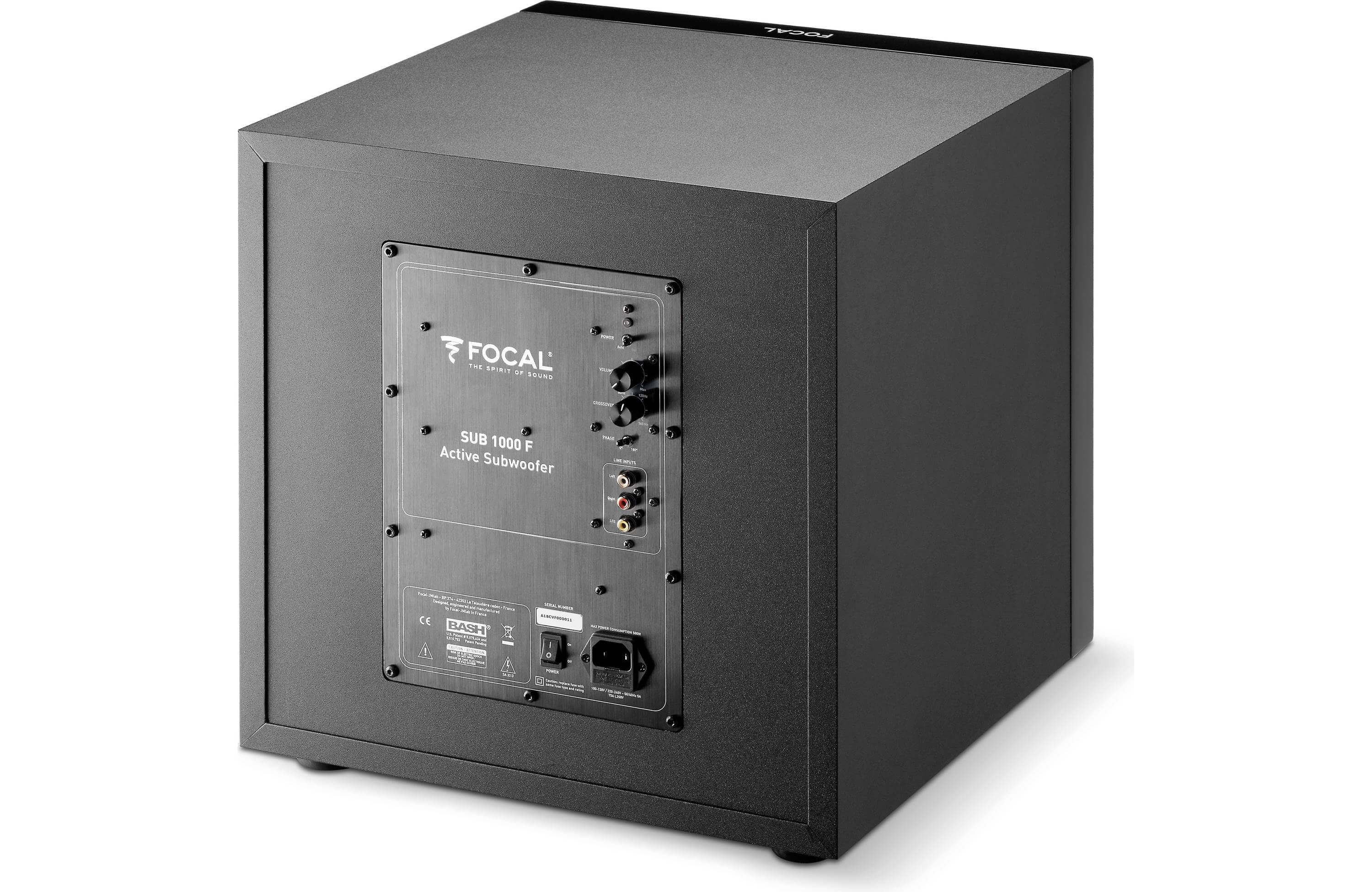 Focal Sub 1000 F 12" Powered Subwoofer - Safe and Sound HQ