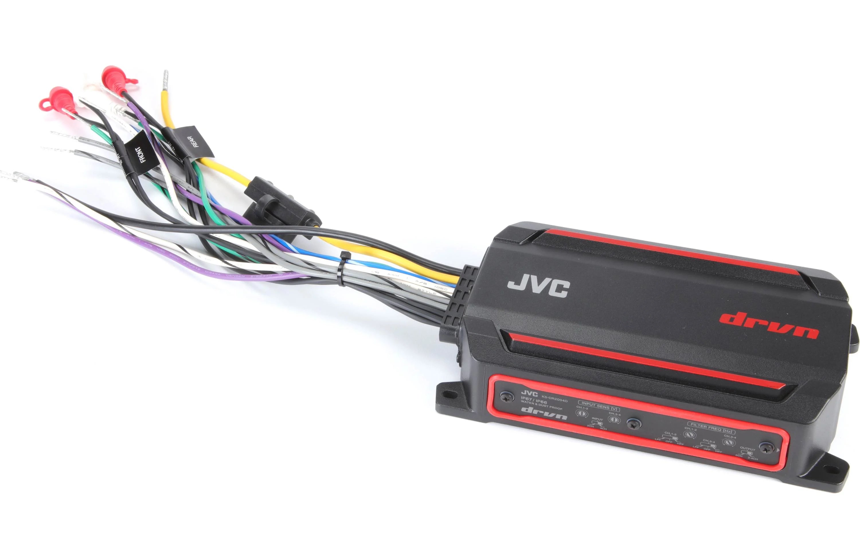 JVC KS-DR2004D Marine and Powersports 4 Channel Digital Amplifier - Safe and Sound HQ
