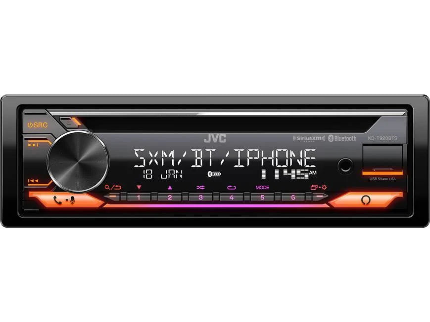 JVC KD-T920BTS Mobile CD Receiver - Safe and Sound HQ