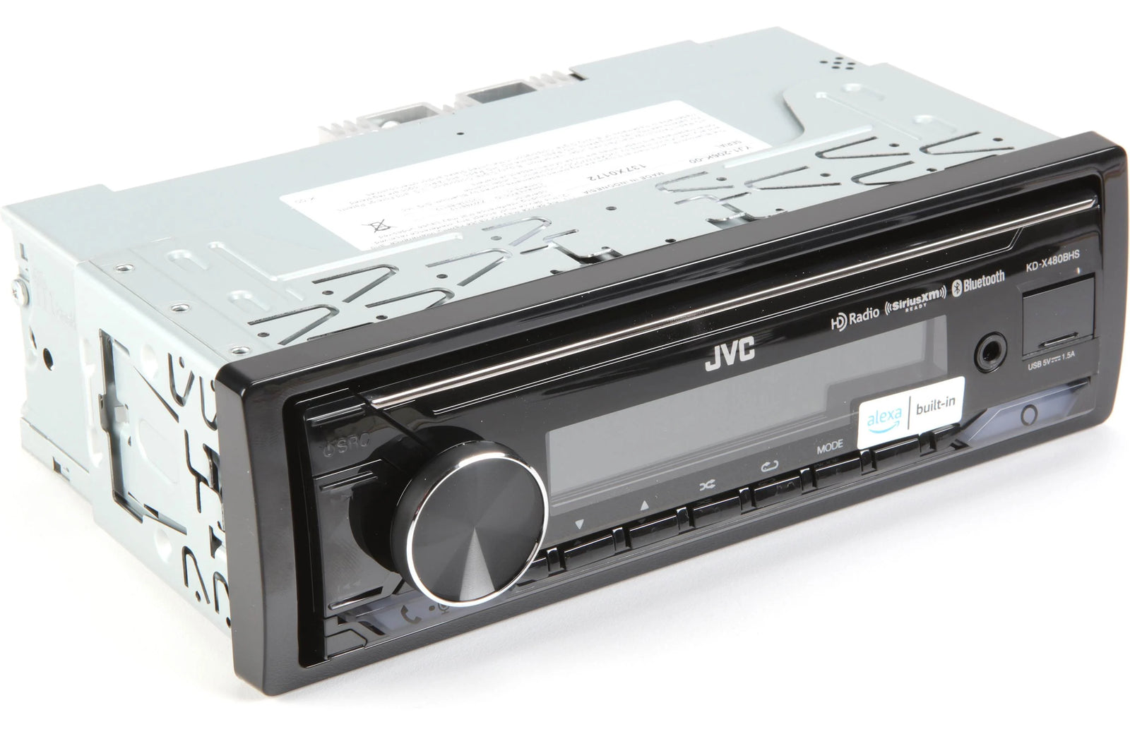 JVC KD-X480BHS Single-DIN Digital Media Receiver
